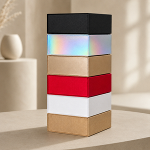 Caja Rígida Plegable de Lujo para Envío Plano, Caja de Regalo Colapsable con Múltiples Opciones de Papel en la Superficie - Product Image 4