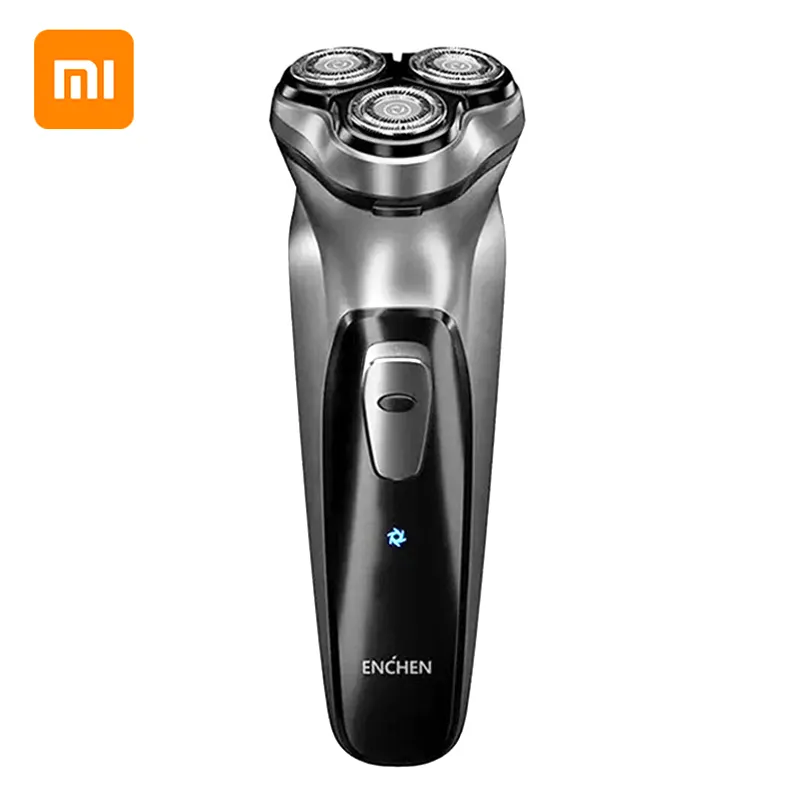 Xiaomi yüz tıraş makinesi BlackStone 3D elektrikli tıraş makinesi, erkek yıkanabilir şarj edilebilir tıraş sakal