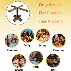 <span class=keywords><strong>Juego</strong></span> de mesa de 4 jugadores para adultos, <span class=keywords><strong>juego</strong></span> de lanzamiento de anillo de madera personalizado, Hookey Clash String <span class=keywords><strong>Ringo</strong></span>, divertidos juegos de gancho de batalla al aire libre para bares - Product Image 4