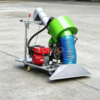Machine de collecte et de chargement de céréales à haute efficacité et couple élevé, à essence, pour le séchage des rizières et des maïs