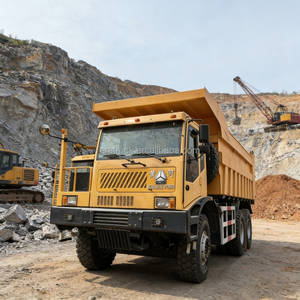 Camión Volquete de Alto Rendimiento Sinotruck Yellow River Mining King 7080 de 70T para Transporte de Mineral en Entornos Mineros Difíciles - Product Image 2