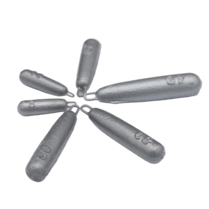 नई कास्टिंग कृमि बुलेट मछली पकड़ने के सिंकर्स वजन वर्गीकरण और नदी के पदों के लिए मीठे पानी की मछली पकड़ने के लिए मछली पकड़ने के लिए - Product Image 2