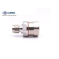 Material de latón de alta calidad RF Coaxial N Tipo N abrazadera macho Conector RF para cable 7/8, conectores rf