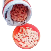 Comprimés d'acide ascorbique (vitamine C), favorisent la santé immunitaire et la protection antioxydante, saveur orange, complément alimentaire à base de plantes