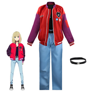 Costume de cosplay Rika Kawai Momoe Aizawa Neru Aonuma, costume de performance d'anime pour femmes, polyester, printemps <span class=keywords><strong>2022</strong></span> - Product Image 3