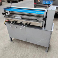 Máquina de Encolado por Fusión en Caliente de un Solo Lado, Rodillo de Pegamento de Fusión en Caliente, Máquina de Recubrimiento para Encolar Papel Tapiz
