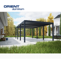 Pergola de voiture en aluminium 2026, structure de montage de toit en polycarbonate, abri de voiture extérieur