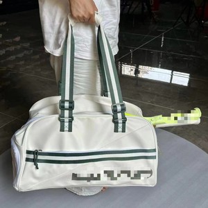 Bolsa profesional para raqueta de tenis Djokovic Wimbledon Edition, <span class=keywords><strong>bolso</strong></span> de un solo hombro/<span class=keywords><strong>bolso</strong></span> <span class=keywords><strong>cruzado</strong></span>, almacenamiento con cremallera impermeable - Product Image 4