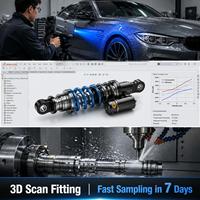 Vordere & Hintere Einstellbare Verlängerte Stabilisator-Verbindungsstangen-Kit für 2"-4" Höherlegung Toyota Land Cruiser Prado 120/150 4Runner FJ Cruiser