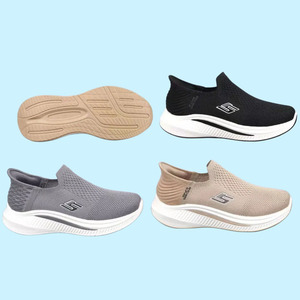 Zapatos Deportivos Casuales para Hombre, Transpirables, Cómodos, Ligeros, con Amortiguación, Suelas Antideslizantes, Color Azul Oscuro, Gran Venta - Product Image 1