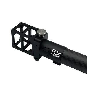 RJXHOBBY 25/30mm Carbon Fiber Tube <b>Clamps</b> <b>Quick</b> Release Umbrella Folding Drone Arm Connectors Round Tube Buckles - Product Image 4