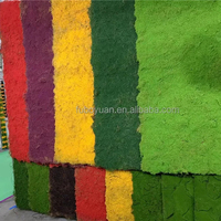 S02520 vente en gros de fausse mousse art mural plante de sphaigne panneau mural de mousse artificielle préservée mousse verte pour la décoration quotidienne de la maison