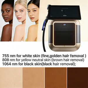 Máquina de Belleza Láser Comercial 2 en 1, Depilación por Congelación, Eliminación de Pecas, Rejuvenecimiento de la Piel - Product Image 6