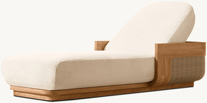 Conjuntos <span class=keywords><strong>de</strong></span> Sofás Cama Modulares <span class=keywords><strong>de</strong></span> Lujo para Jardín y Patio con Diseño Moderno Seccional <span class=keywords><strong>de</strong></span> Teca para Exteriores - Product Image 3