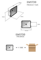 A EM1730 Embedded Qr Cmos Kiosk Gate Code 128 bar Montaje fijo UART Puerto serie Módulo de escaneo de Código de venta