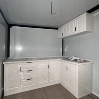 Maison modulaire pliable préfabriquée de luxe à distance extensible et détachable 20 pieds 30 pieds 40 pieds Maisons en conteneur 2 chambres à coucher
