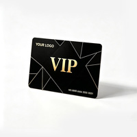 Carte cadeau d'affaires VIP personnalisée de luxe en carton avec gaufrage à chaud doré, texture spéciale, taille personnalisée