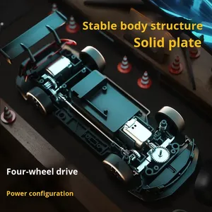 <span class=keywords><strong>Auto</strong></span> da Corsa RC a 4 Canali 4WD ad Alta Velocità con Drift, Modello Elettrico Pronto all'Uso 2.4G per Giovani - Product Image 4