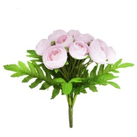 Buket Ranunculus Buatan Panjang 25cm Dekorasi Acara Buket Ranunculus Palsu