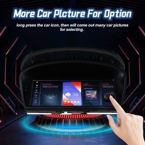 8,8 дюймов Android автомобильный Головной блок радио плеер для BMW E60 E61 E90 E92 2005-2012 мультимедийный Wi-Fi SIM Carplay - Product Image 6