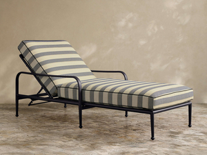 Chaise longue rembourrée à rayures personnalisée pour terrasse d'hôtel, loisirs, <span class=keywords><strong>plage</strong></span>, détente - Product Image 2