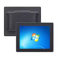 Computadora Industrial con Pantalla Táctil Impermeable, Montada en Pared, para Control Industrial, Panel PC Todo en Uno para Sala de Control de Locomotoras, I3/I5/I7