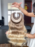 SHY Mini Crown Wig, Perruque Lace Front en Cheveux Humains Remy avec Raie Multi-directionnelle, Fabricant d'Emballages Marque Privée