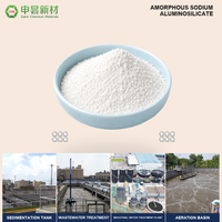 Adsorbant granulaire en aluminosilicate de sodium amorphe de qualité industrielle pour l'élimination et la purification des métaux lourds dans les eaux usées