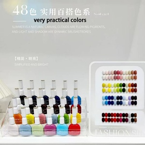 2025 New 48-color <b>Nail</b> <b>Gel</b> <b>Set</b> Commonly Used Colors Displayed on the Color Board, One Bottle Per Color, Customizable Support - Product Image 3