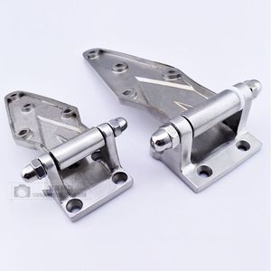 Charnières de four robustes en acier inoxydable pour portes de chambre froide, congélateurs, fours électriques industriels, quincaillerie métallique épaisse - Product Image 4
