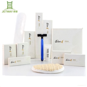 <span class=keywords><strong>Kit</strong></span> di Igiene Portatile Usa e Getta per Hotel di Lusso 5 Stelle Shampoo Balsamo Spazzolino Accessori per Hotel - Product Image 6