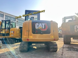 Miniexcavadora Caterpillar usada CAT305.5e2 5.5ton horas de trabajo bajas con motor bomba 34.1KW potencia 0,22 m Capacidad de cubo - Product Image 2