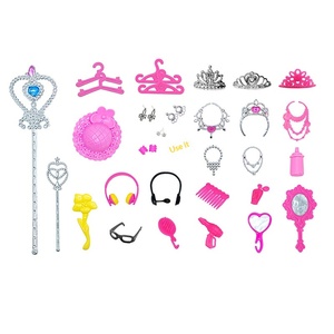 Set <span class=keywords><strong>di</strong></span> <span class=keywords><strong>Accessori</strong></span> per Bambole da 30cm, Mix <span class=keywords><strong>di</strong></span> Vestiti per Bambole alla Moda, per Ragazze, Vendita all'Ingrosso - Product Image 1