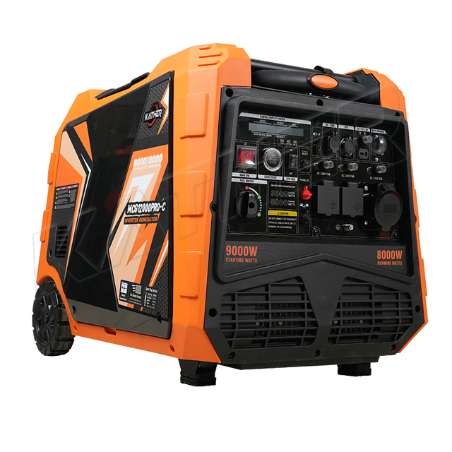 Portable Super Silent Inverter Power Generator 8000w 9000w 6kw 3kw 2kw Electric Generator Pure Sine Wave Inverter for Home Use
