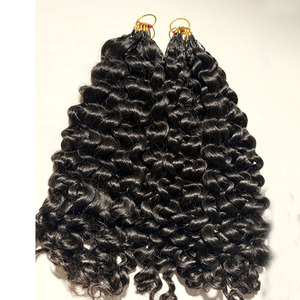 Cheveux humains vierges bruts Super Double Drawn pour tresses au crochet en vrac, extensions sans perte ni emmêlement, <span class=keywords><strong>prix</strong></span> direct usine - Product Image 2