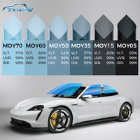 Película de Metal Sputtered con 99% de IRR para Ventanas de Automóviles, Película de Tinte para Ventanas de Alta Calidad HD con Aislamiento Térmico, Película para Ventanas de Automóviles de 2 Mil