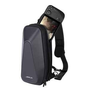 Bolsa de Hombro JSAUX para Consola Portátil Compatible con <span class=keywords><strong>Steam</strong></span> <span class=keywords><strong>Deck</strong></span> / OLED ROG Ally ROG Ally X, Bolsa Multifuncional con Gran Capacidad de Almacenamiento - Product Image 1