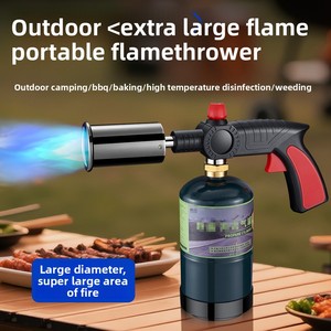 Nouveau Lance-Flammes Portable à Haute Température et Haute Pression pour Barbecue Extérieur, Modèle pour Bouteille <span class=keywords><strong>de</strong></span> <span class=keywords><strong>Gaz</strong></span> Propane - Product Image 2