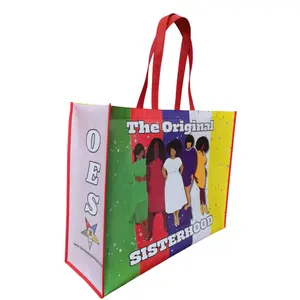 Logo personalizzato stampa di lusso regalo Non tessuto Tote Bag riutilizzabile promozionale Non tessuto Shopping Bag con Logo