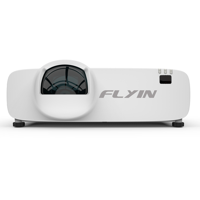Flyin 5500 Lumens Short Throw 3lcd Laser Projector for School Educational Smart Full Hd Office Meeting Room 4k Projector