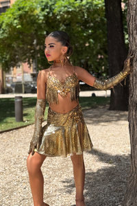 Costume <span class=keywords><strong>de</strong></span> <span class=keywords><strong>danse</strong></span> <span class=keywords><strong>latine</strong></span> Vennystyle avec strass, avec gants, vêtements <span class=keywords><strong>de</strong></span> performance sur mesure pour enfants et adultes, compétition <span class=keywords><strong>de</strong></span> <span class=keywords><strong>danse</strong></span> <span class=keywords><strong>de</strong></span> salon - Product Image 3