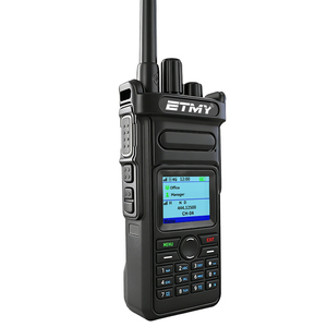 เครื่องวอล์คกี้ทอล์คกี้แบบพกพา UHF รุ่น ET-C58D รองรับ Real PTT, Global PTT, เครือข่าย 4G PoC และระบบเข้ารหัสแบบดิจิตอล AES256 (อุปกรณ์เสริม) พร้อมซิมการ์ดและความถี่ - Product Image 1