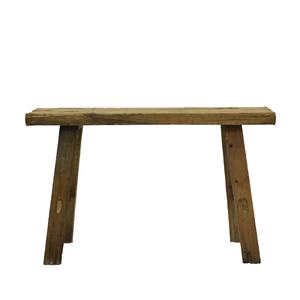 لاكيويند-طاولة منزلية خشبية, مقعد منزلي خشبي مستصلحة من بارنوود ، قطعة أثاث منزلية عتيقة ، قطعة أثاث خشبية طويلة بحافة - Product Image 2
