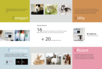 Mindray BC-5000 Vet Analyseur d'hématologie en 5 parties Compteur de cellules sanguines vétérinaire automatique pour utilisation en laboratoire en clinique animale
