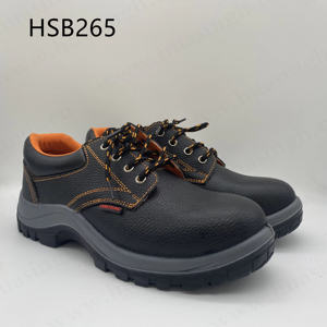 Chaussures de sécurité en cuir gaufré ZYF, réparation de quai, prévention des rayures, exploitation minière, <span class=keywords><strong>bottes</strong></span> de travail anti-perforation avec embout en acier HSB265 - Product Image 2