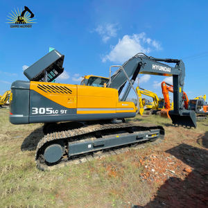 Excavatrice d'occasion Hyundai 305LC-9T modèle 2023, moteur Cummins Kawasaki, excellente traction, grande force de creusement, performances robustes - Product Image 3