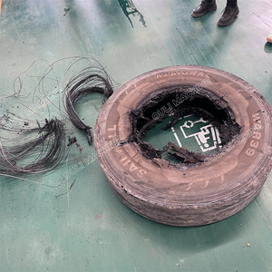 제조업체 직접 판매 폐기물 타이어 재활용 생산 라인, 고무 부스러기 30/40/80 메쉬 공장, 타이어/타이어 분쇄기 기계 - Product Image 3