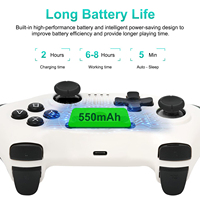 Contrôleur de jeu sans fil SW001 pour interrupteur Six axes Double choc manette de jeu accessoires pour Nintendo Switch Joystick