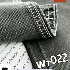 Đồng Bằng Nhuộm Tất Cả Các Mù<span class=keywords><strong>a</strong></span> Chi Phí Hiệu Quả Tay Mềm Mại Cảm Thấy Dệt Bông <span class=keywords><strong>Twill</strong></span> Vải 280G 100% Chải Kỹ Bông Không Căng Cho Hàng May Mặc - Product Image 6