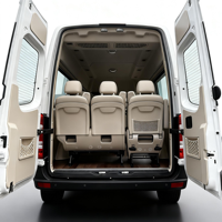 Mini-bus électrique neuf de 19 places, conduite à gauche, transmission manuelle, Euro 3, petit autocar de transport de passagers à énergie nouvelle